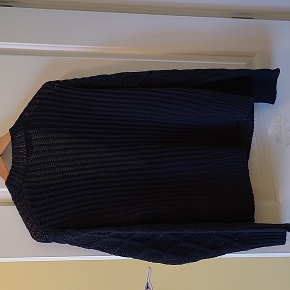 NWT joie size small open-knit cotton linen blend cardigan - Picture 2 of 7